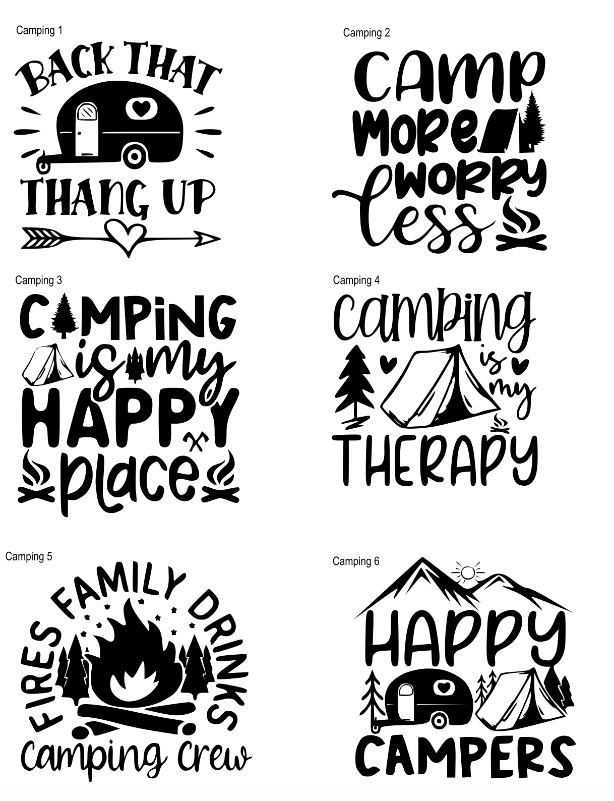 Wilderness | Cabin | Camping: Coasters (Choose your 4!)