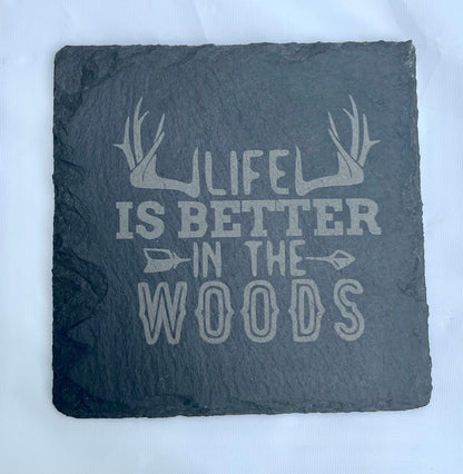 Wilderness | Cabin | Camping: Coasters (Choose your 4!)