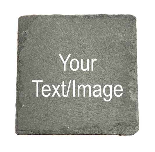 Custom Image/Text Coasters (Set of 4)